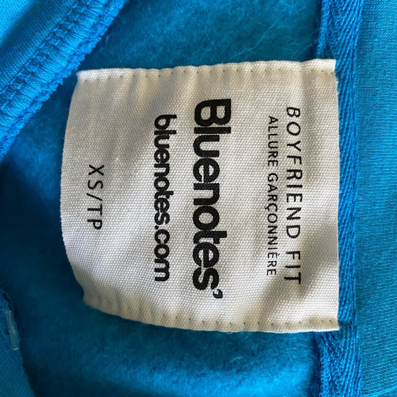 Bluenotes Sarcasm boyfriend fit sweatshirt hoodie - Picture 5 of 6